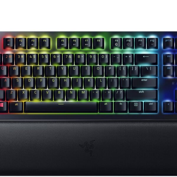 Razer HUNTSMAN V2 Tenkeyless - RGB Optical Gaming Keyboard (Clicky Purple Switch) - US Layout