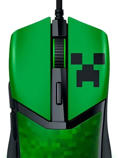 Razer COBRA MINECRAFT Edition + SKIN- 58g Lightweight Gaming Mouse - RGB UNDERGLOW - 8500 DPI