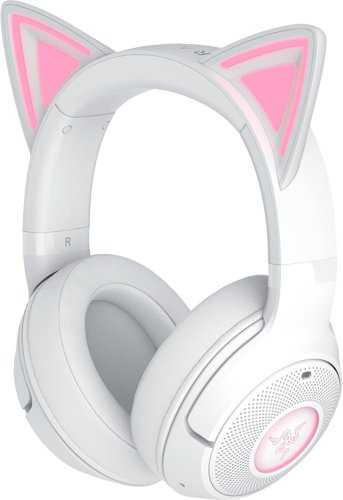Razer KRAKEN KITTY V2 BT - White - RGB - 7.1 Gaming Headset - Kitty Ears - Bluetooth 5.2