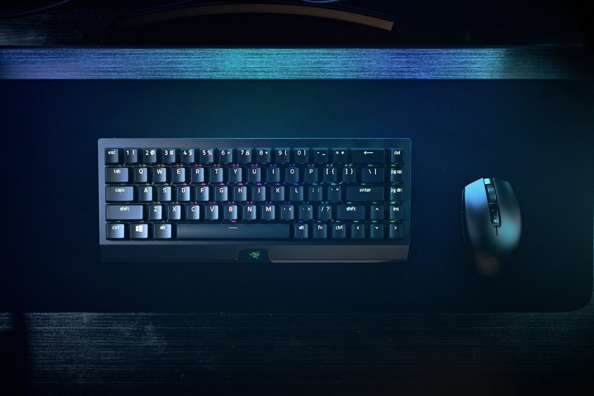 Razer BLACKWIDOW V3 MINI Green Switch 65% Wireless (2,4 & Bluetooth) Mechanical Gaming Keyboard US L - Εικόνα 6