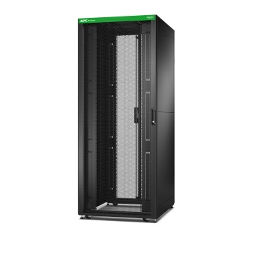 APC Easy Rack 42U ER8202 1991H x 800W x 1000D mm Black, With Roof, Castors, Feet, 4 Brackets, and Side Panels, No Bottom