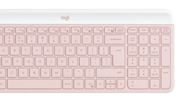 LOGITECH Keyboard/Mouse Wireless MK470 Rose
