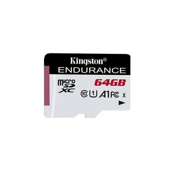 KINGSTON Memory Card High-Endurance microSDXC SDCE/64GB, UHS-I Speed Class 1