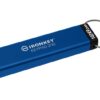 KINGSTON USB Stick IronKey Keypad 200 encrypted IKKP200/128GB, USB 3.2 Type A,Blue