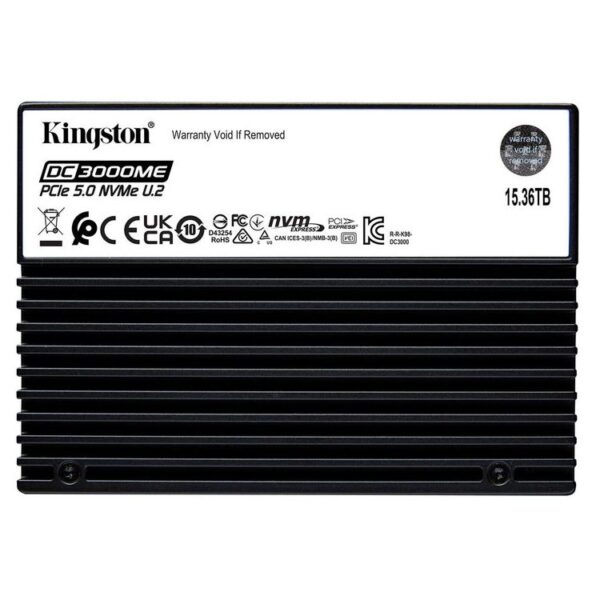 KINGSTON SEDC3000ME/15T3 PCIe 5.0 NVMe U.2 SSD  15,36TB