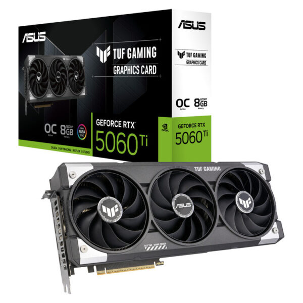 ASUS VGA TUF-RTX5060TI-O8G-GAMING, 8GB, GDDR7