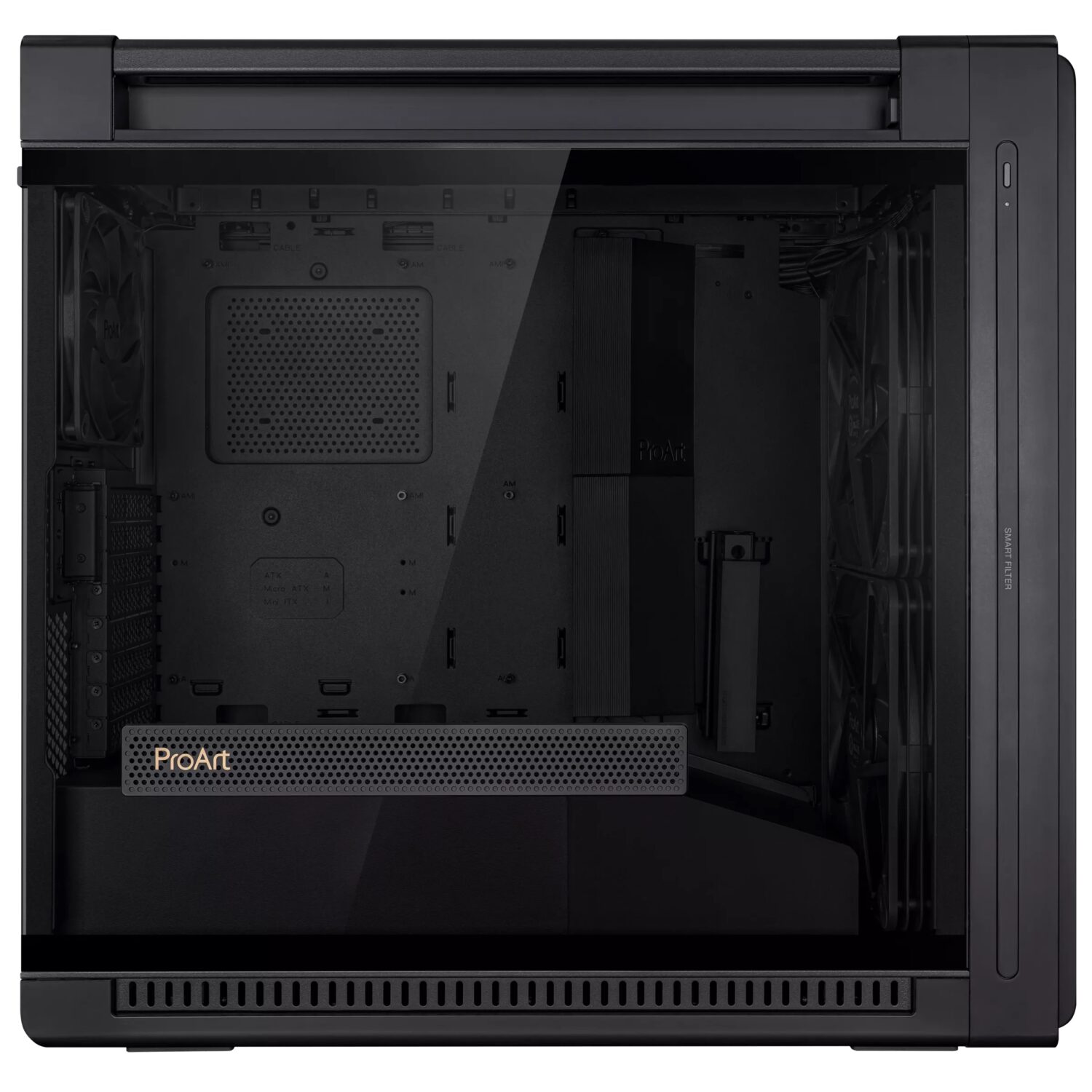 ASUS CASE PROART PA602 TG ARGB  E-ATX BLACK - Εικόνα 5
