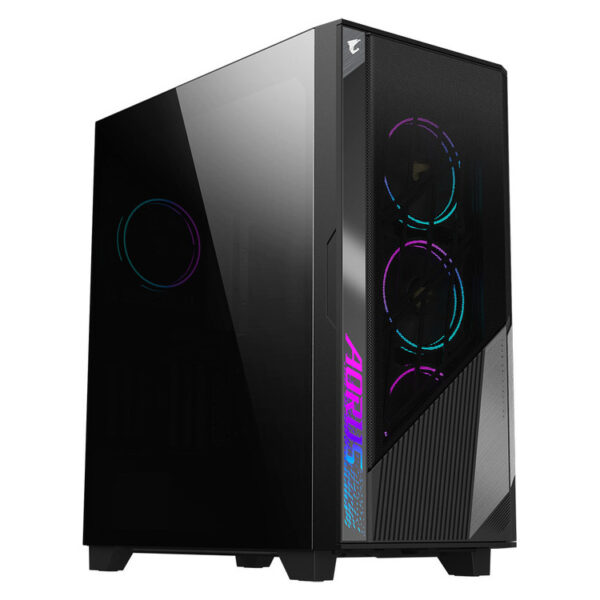 GIGABYTE CASE AORUS C500 GLASS  BLACK USB 3.1 Gen2 Type-C x1 / USB 3.0 x2
