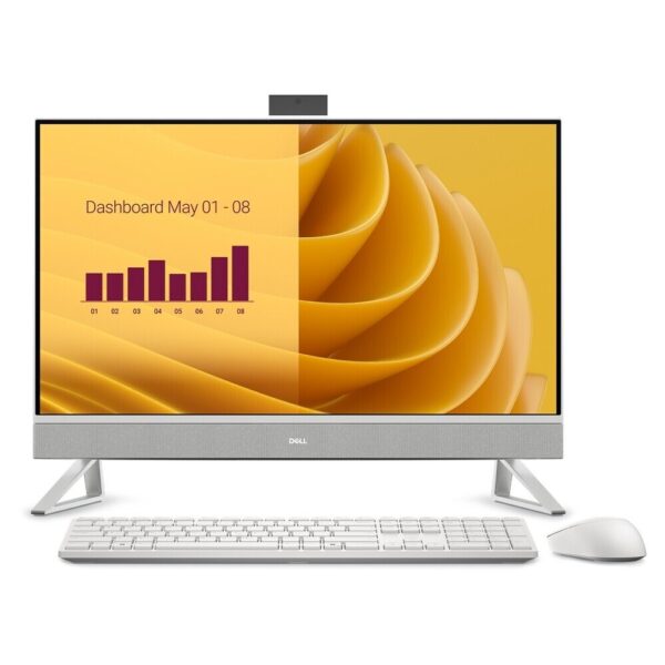 DELL 27 All In One EC27250 27'' FHD/Core 7-150U/16GB/512GB SSD/UHD Graphics/WiFi/Win 11 Pro/2Y NBD/Pearl White