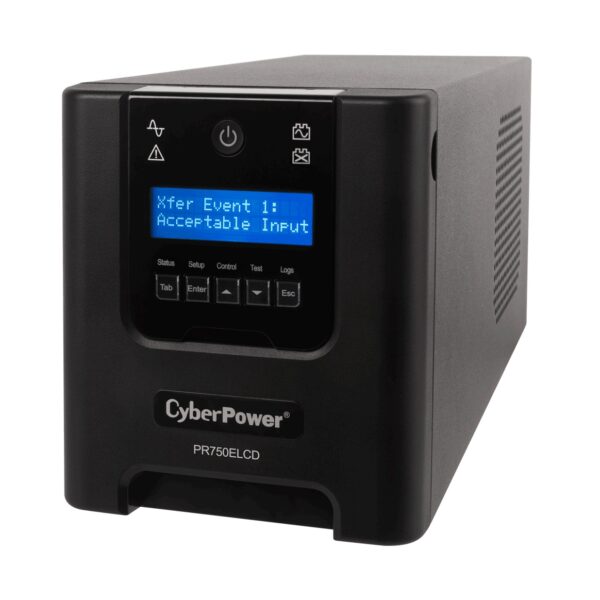 CYBERPOWER UPS Professional PR750ELCD Line Interactive LCD 750VA