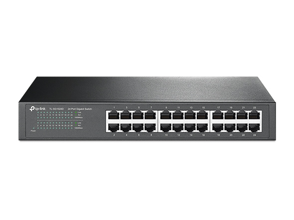 TP-LINK Switch TL-SG1024D, 24 port, 10/100/1000 Mbps