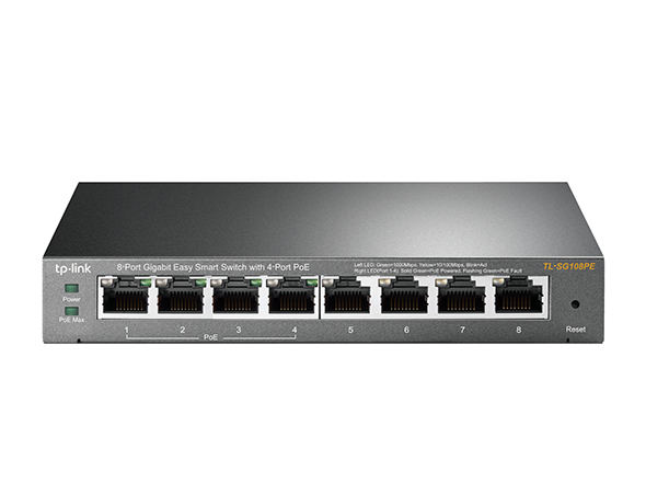 TP-LINK TL-SG108PE SWITCH POE 8-PORTS DESKTOP