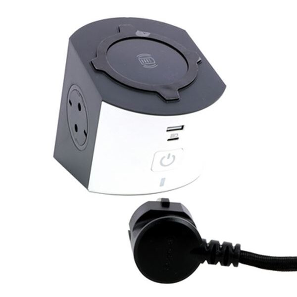 Legrand SurgeArrest 2 Outlets 2m Cable Corner White/Grey