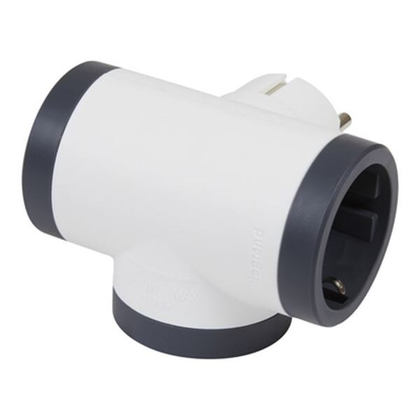 Legrand SurgeArrest 3 Outlets  White/Grey