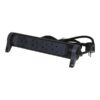 Legrand SurgeArrest 4 Outlets 3m Cable  Black/Grey Rotating