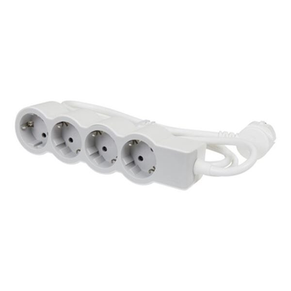 Legrand SurgeArrest 4 Outlets 3m Cable  White/Grey