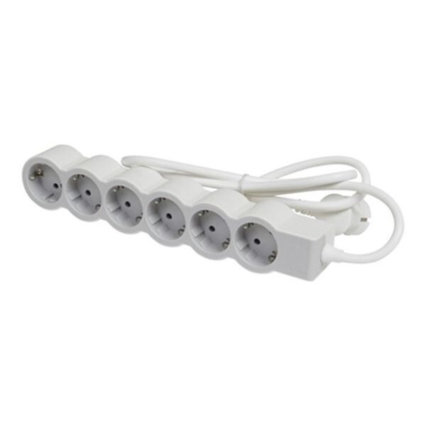 Legrand SurgeArrest 6 Outlets 3m Cable  White/Grey