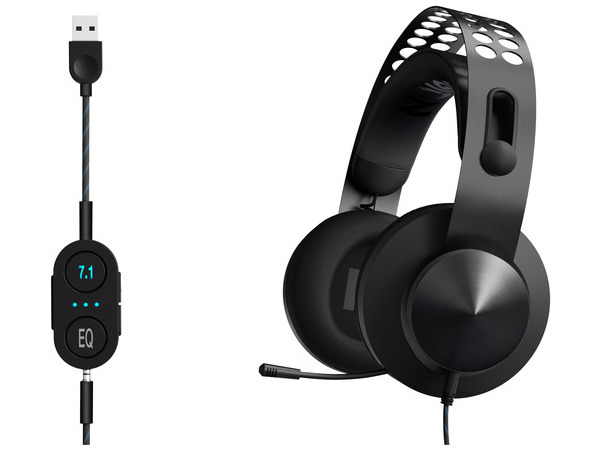 LENOVO Legion H500 Pro 7.1 Surround Sound Gaming Headset, Iron Grey