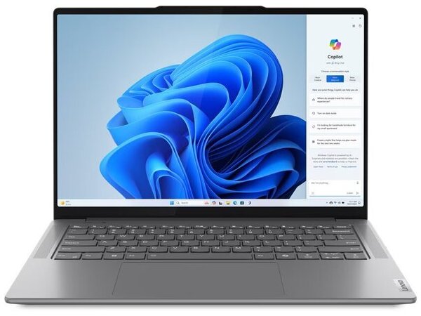 LENOVO Laptop Yoga 7 Pro 14IMH9 14.5'' 2.8K OLED/Ultra7-155H/16GB/1TB SSD/NVIDIA GeForce RTX 4050 6GB/Win 11 Home/3Y Premium/Luna Grey