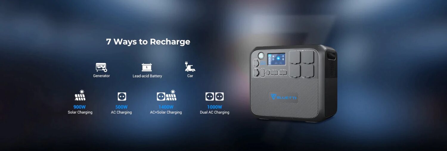 BLUETTI Power Station AC200MAX Expandable, 2200W AC Outlet 2048Wh - Εικόνα 5
