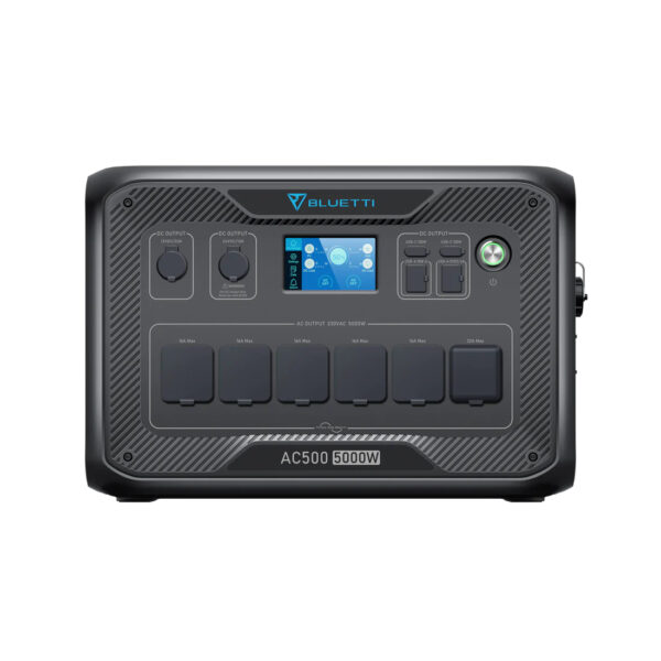 BLUETTI Power Station AC500 Expandable, 5000W AC Outlet, No Battery