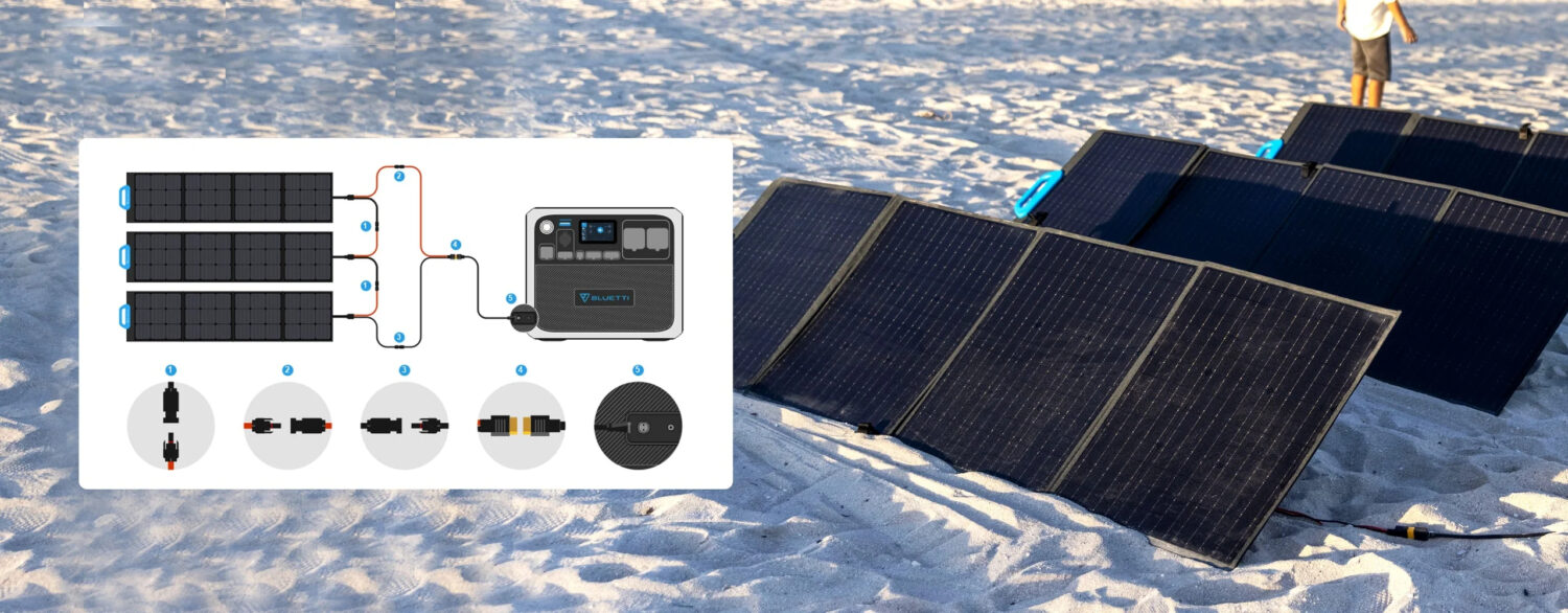 BLUETTI Portable Solar Panel 200W PV200 - Image 4