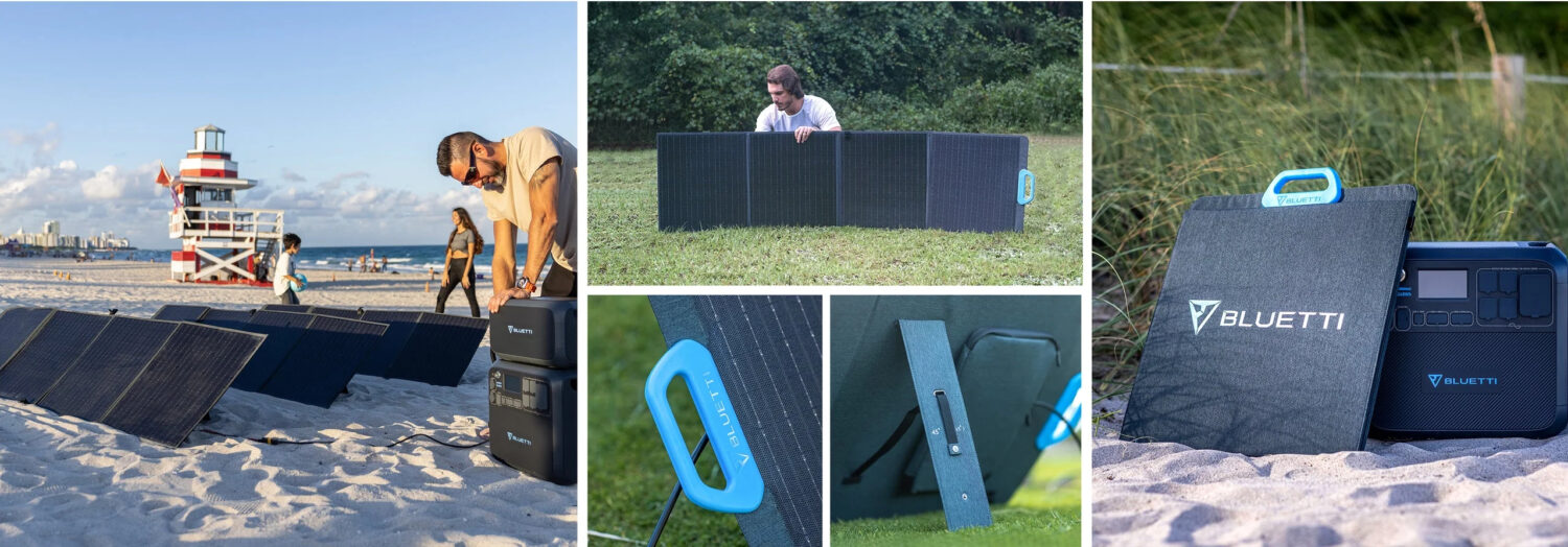 BLUETTI Portable Solar Panel 200W PV200 - Image 5