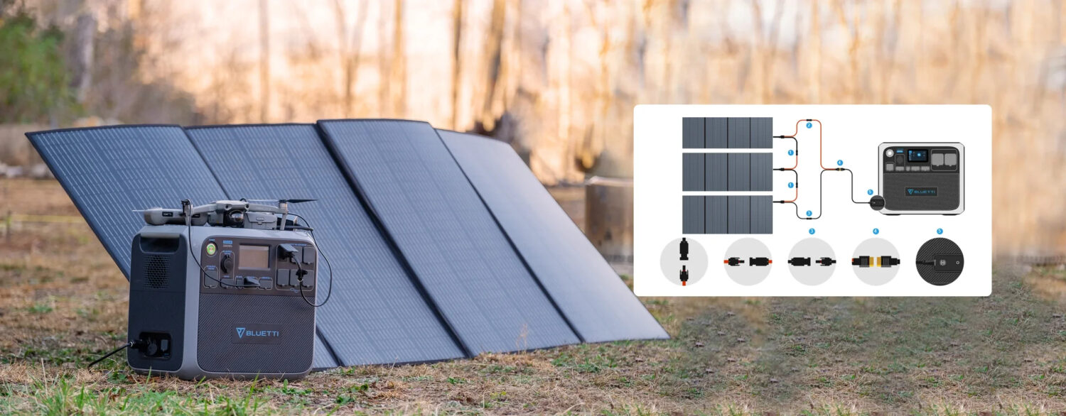 BLUETTI Portable Solar Panel 350W PV350 - Εικόνα 4