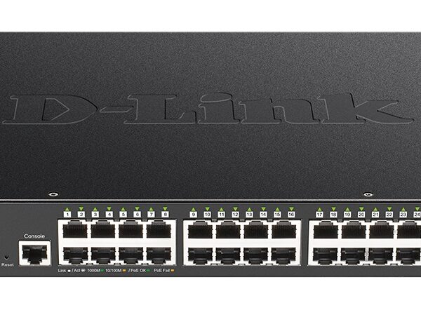 D-LINK Switch DGS-1250-28XMP 24 Gbit Port  4x10G SFP+ POE