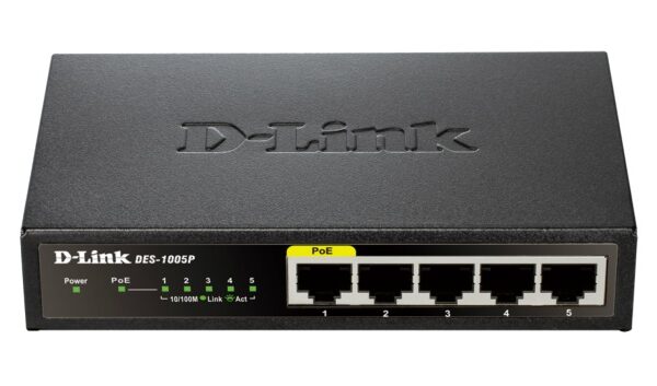 DLINK DES-1005P 5-PORTS 10/100 ONE POE
