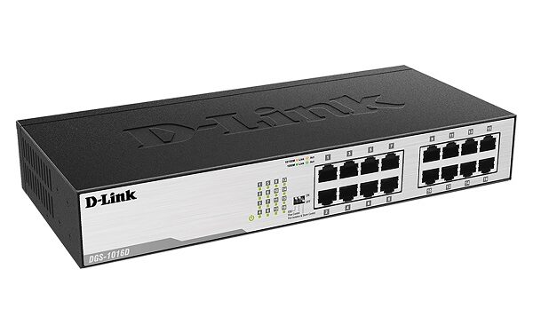 D-LINK SWITCH DGS-1016D 16-Port10/100/1000Mbps