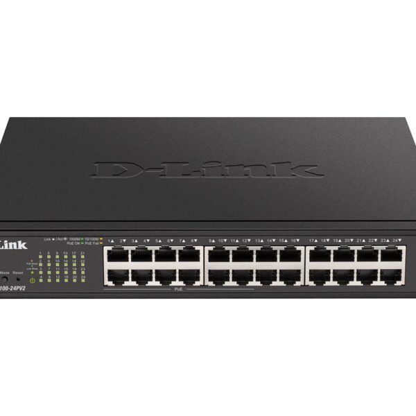 D-LINK DGS-1100-24PV2 24 PORT GIGABIT POE SWITCH