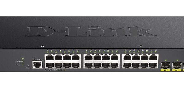 D-LINK SWITCH DGS-1250-28X 24xGBIT, 4x10G SFP+