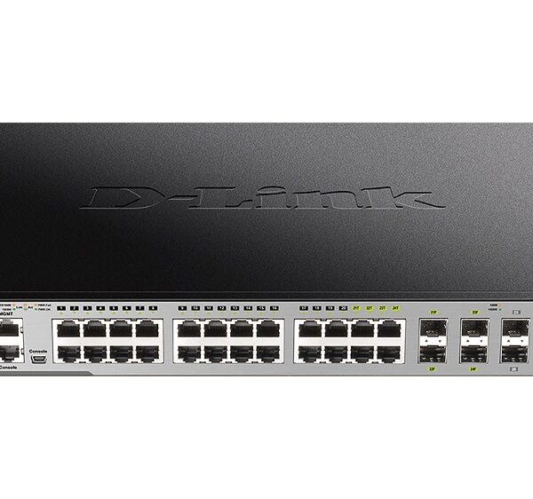 D-LINK DGS-3630-28PC/SI 20 PORT GE POE 370W  L3
