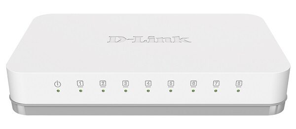 D-LINK SWITCH GO-SW-8G 10/100/1000 Mbps