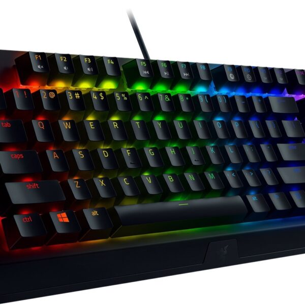 Alternative view of Razer BLACKWIDOW V3 TENKEYLESS - Yellow Switches - Mechanical Gaming Keyboard US Layout