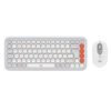 LOGITECH Keyboard/Mouse POP Icon Combo White