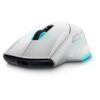 DELL Alienware Wireless Gaming Mouse - AW620M - Lunar Light