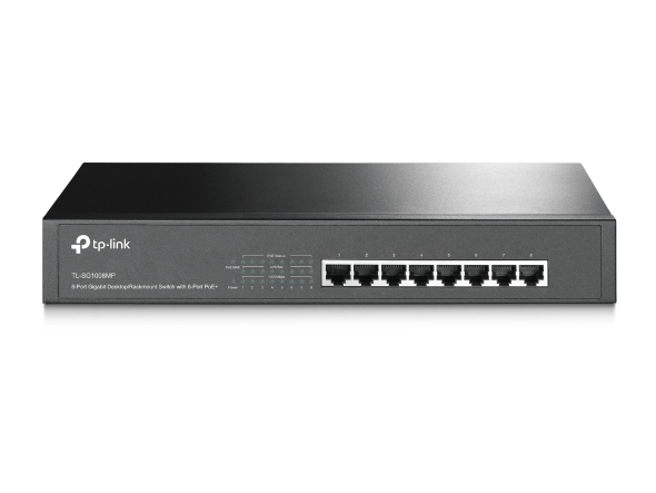 TP-LINK 8-Port Gigabit PoE+ Switch, 8 Gigabit