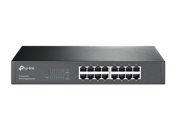 TP-LINK Switch TL-SG1016D, 16 port, 10/100/1000 Mbps