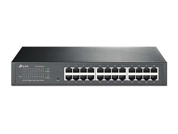 TP-LINK Easy Smart Switch TL-SG1024DE, 24 port, 10/100/1000 Mbps