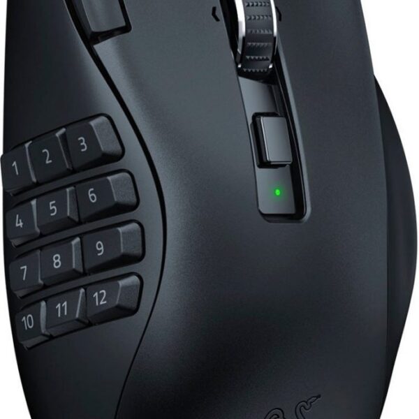 Alternative view of Razer NAGA V2 HYPERSPEED - Wireless MMO Gaming Mouse - 30K DPI - 2.4GHz / Bluetooth - 19 Buttons
