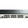 D-LINK Switch DGS-1510-28P, 24-Port 10/100/1000 Mbps POE, 4-port SFP