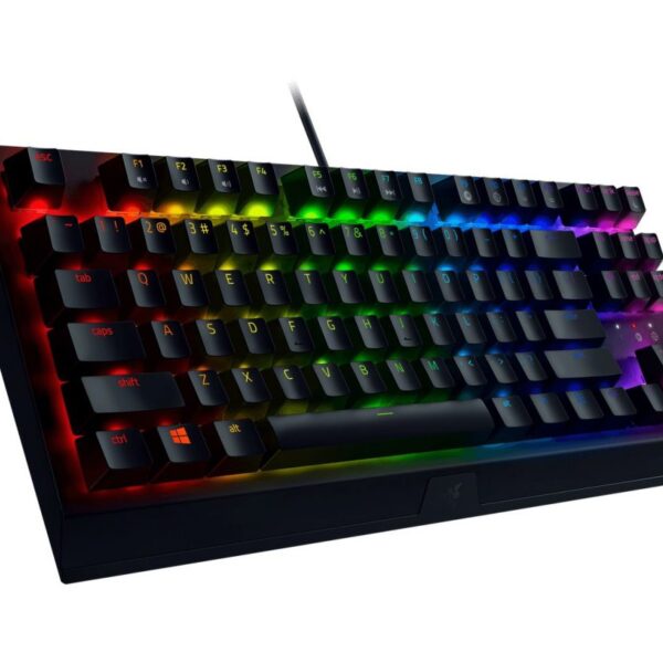 Alternative view of Razer BLACKWIDOW V3 TENKEYLESS Mechanical Gaming Keyboard GR Layout - Green Switches
