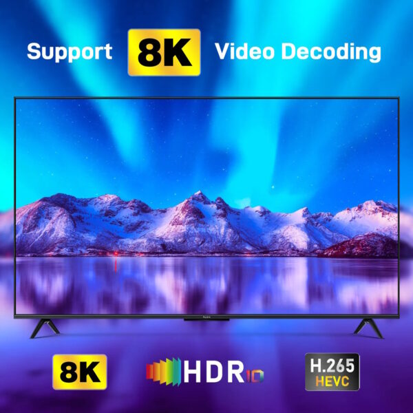 Alternative view of H96 MAX TV Box Μ1, 8K, RK3528, 4/64GB, WiFi, Bluetooth, Android 13