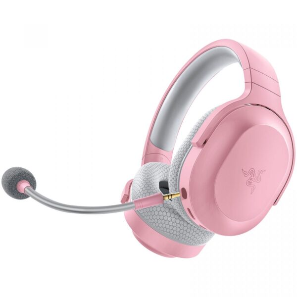 Alternative view of Razer BARRACUDA X QUARTZ Pink Wireless & Bluetooth PC/PS5/Switch/Android Gaming headset With USB-C