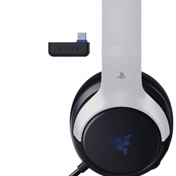 Alternative view of Razer KAIRA HYPERSPEED - Wireless Gaming Headset - Playstation Licensed – WHITE – PS5 / PC / MOBILE