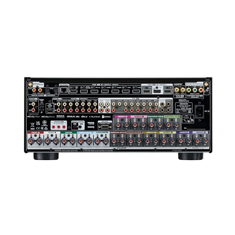 Alternative view of Denon AVC-A10H Black