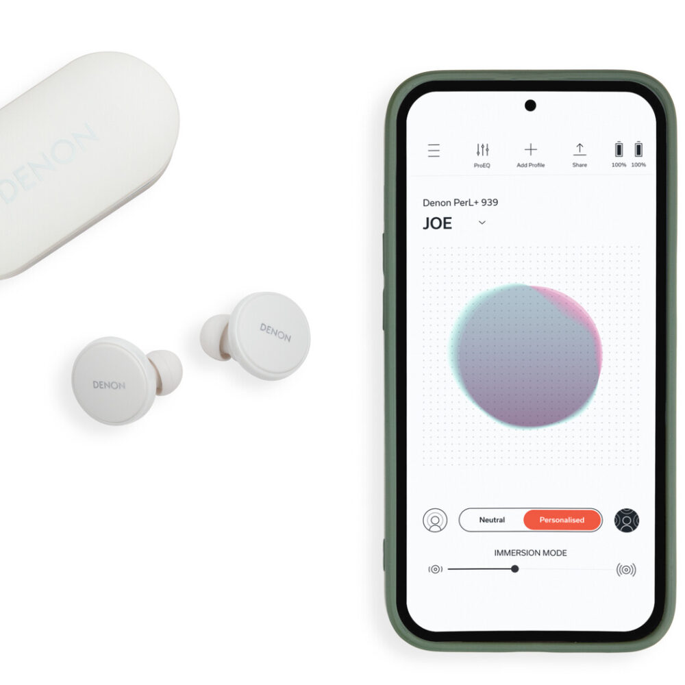 Alternative view of Denon PerL Pro AH-C15PL White