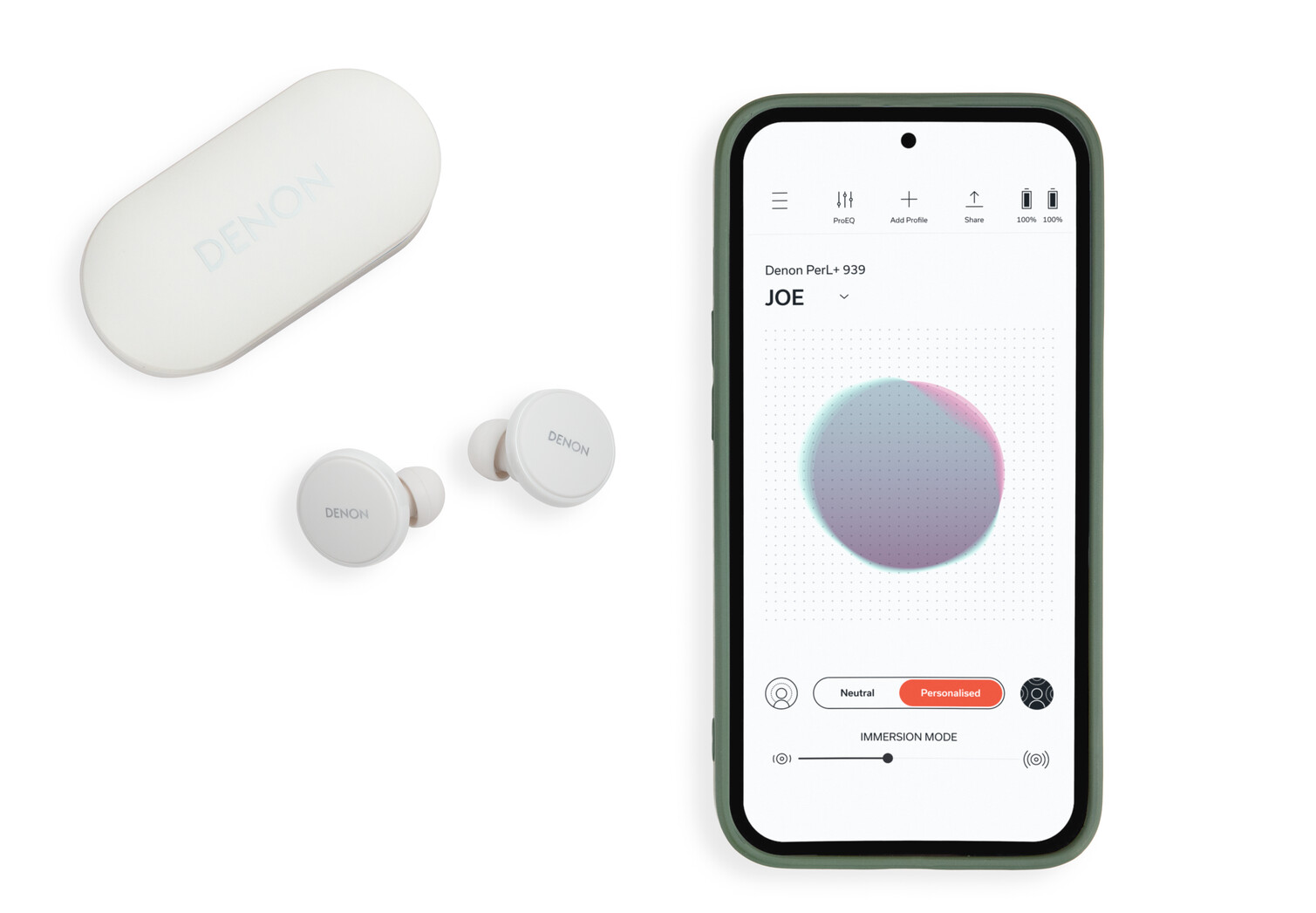 Denon PerL Pro AH-C15PL White - Image 2